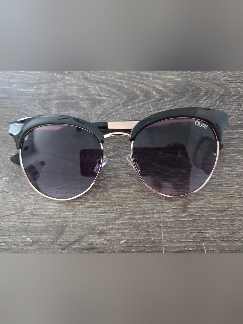 Quay Australia Cherry Sunglasses With Pouch